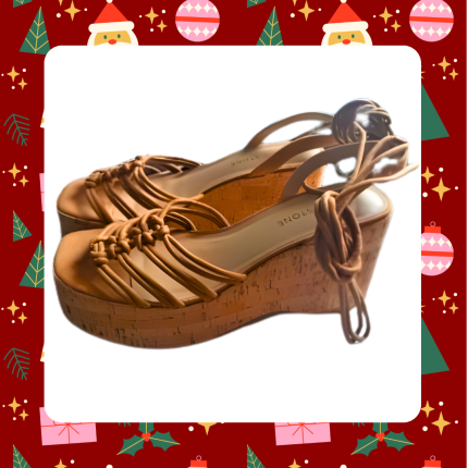 Zapato ñusta taco corcho