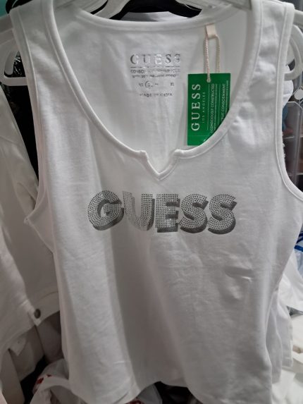 Polos manga cero marca Guess 100 % algodón